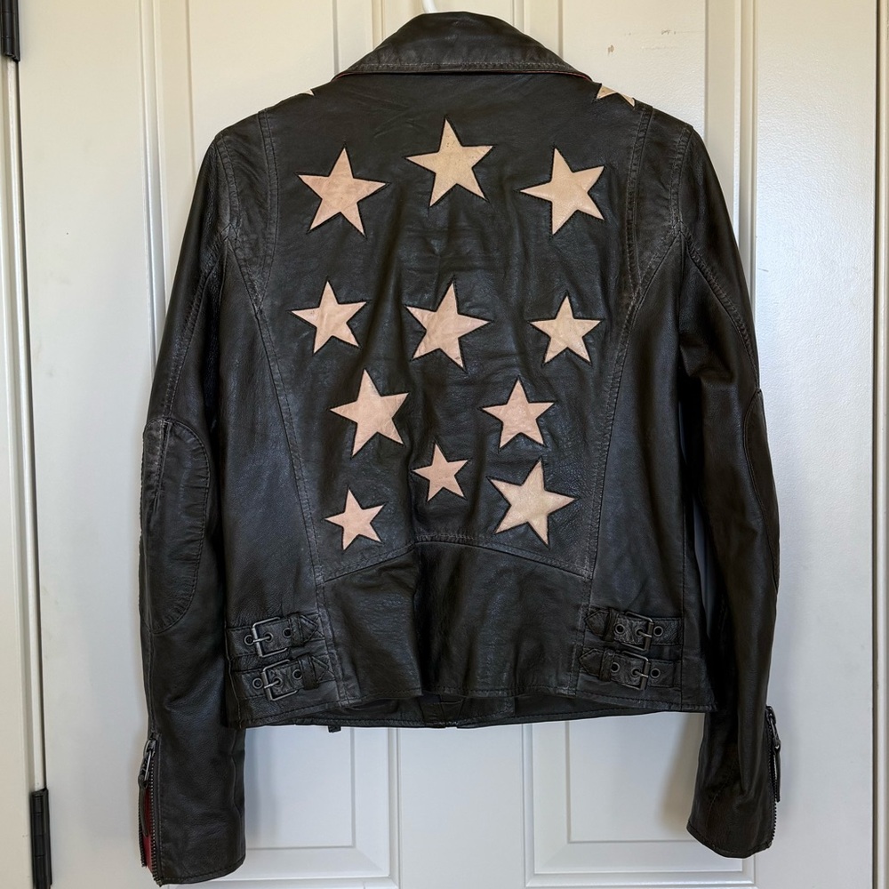 Mauritius Christy Leather Moto Jacket - Picture 7 of 16